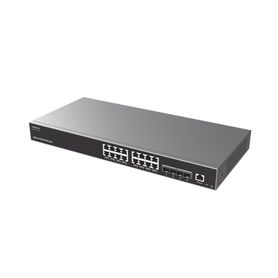 switch capa 3 poe administrable  16 puertos 101001000 mbps  4 puertos sfp de 10 gigabits  hasta 240w  compatible con gwn cloud2