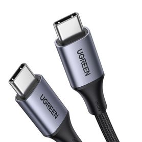 cable usbc a usbc  2 metros  potencia de carga 240w  48v5a  pd31 30  480 mbps  chip emarket  carcasa de aluminio  nylon trenzad