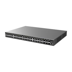 switch gigabit  administrable  48 puertos 101001000 mbps  6 puertos sfp  compatible con gwn cloud227398
