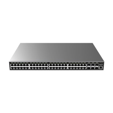 Switch Gigabit  Administrable / 48 Puertos 10/100/1000 Mbps  6 Puertos Sfp / Compatible Con Gwn Cloud.