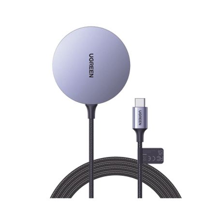 Cargador Inalámbrico Magnético  15w  Tecnologia Magsafe   Certificado Mfm  Modulo De Carga Original  Carga Rápida  Fuerte Absorc