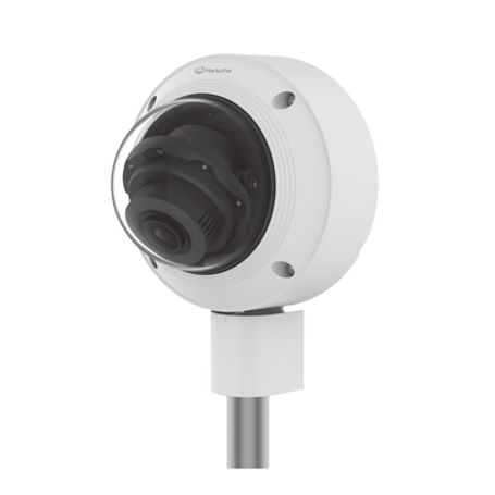 Cámara Ip Tipo Domo Antivandálica 5 Megapixel / Lente Varifocal 3.2  10mm / Ir 30m / Wdr 120db / Ip66 / H.265  Wisestream / Inte