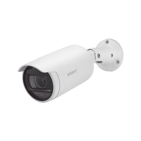 Cámara Ip Tipo Bala 4 Megapixel / Lente 3.3 A 10.3mm / Ir 30m / Wdr 120db / Ip66 / H.265  Wisestream / Modo Pasillo / Poe 802.3a