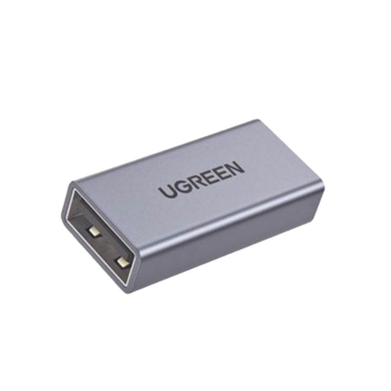 Adaptador Usba Hembra A Usba Hembra / Usb 3.0 / Velocidades De Transferencia De Datos De Hasta 5 Gbps / Carcasa De Aluminio / Co