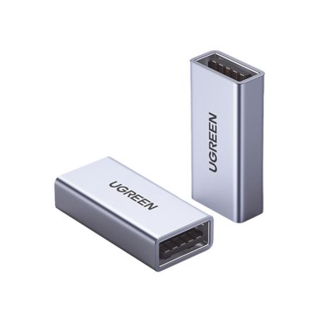 Adaptador Usba Hembra A Usba Hembra / Usb 3.0 / Velocidades De Transferencia De Datos De Hasta 5 Gbps / Carcasa De Aluminio / Co