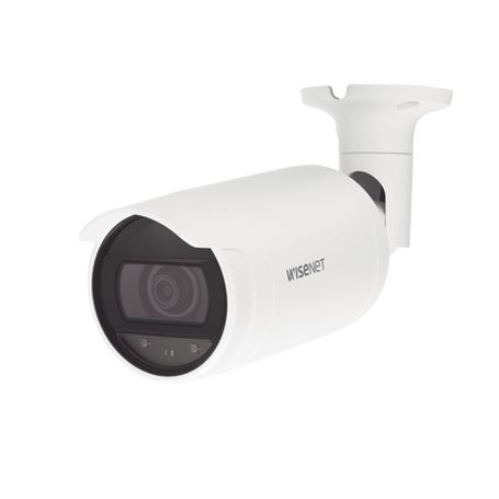 Cámara Ip Tipo Bala 4 Megapixel / Lente 4mm / Ir 25m / Wdr 120db / Ip66 / H.265  Wisestream / Modo Pasillo / Poe 802.3af