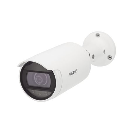 Cámara Ip Tipo Bala 4 Megapixel / Lente 4mm / Ir 25m / Wdr 120db / Ip66 / H.265  Wisestream / Modo Pasillo / Poe 802.3af