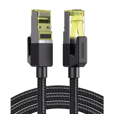 cable ethernet cat7 classⅰfftp redondo con malla de nylon 2 metros226348