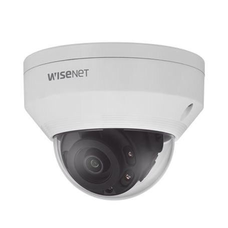 Cámara Ip Tipo Domo Antivandálico 4 Megapixel / Lente 3mm / Ir 20m / Wdr 120db / Ip66 / Ik10 / H.265  Wisestream / Poe 802.3af