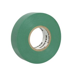 cinta para aislar color verde de 19 mm x  18 metros  fabricada en pvc  adhesivo acrilico