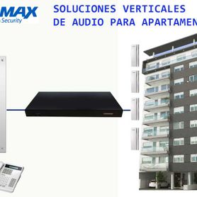 commax audiogatepak32  paquete para 32 apartamentos para comunicación por audio con visitante audio bidireccional  apertura de 
