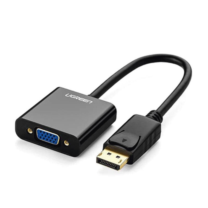 Convertidor Dp Macho A Vga Hembra (negro)