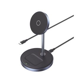 cargador inalámbrico 20w ugreen 2 en 1