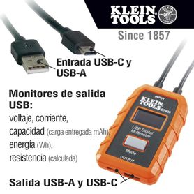 multimetro digital usb para usba y usbc201401