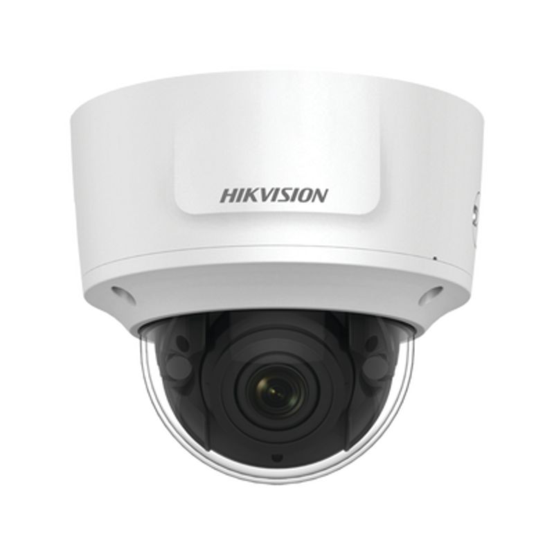 Domo Ip 4 Megapixel / Lente Mot. 2.8 A 12 Mm / 30 Mts Ir Exir / Exterior Ip67 / Ik10 / Wdr 120 Db / Poe / Audio Y Alarmas / Vide