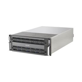 servidor de almacenamiento en red  soporta 16 discos duros incluye 16 discos de 8 tb  soporta hasta 320 canales ip  controlador