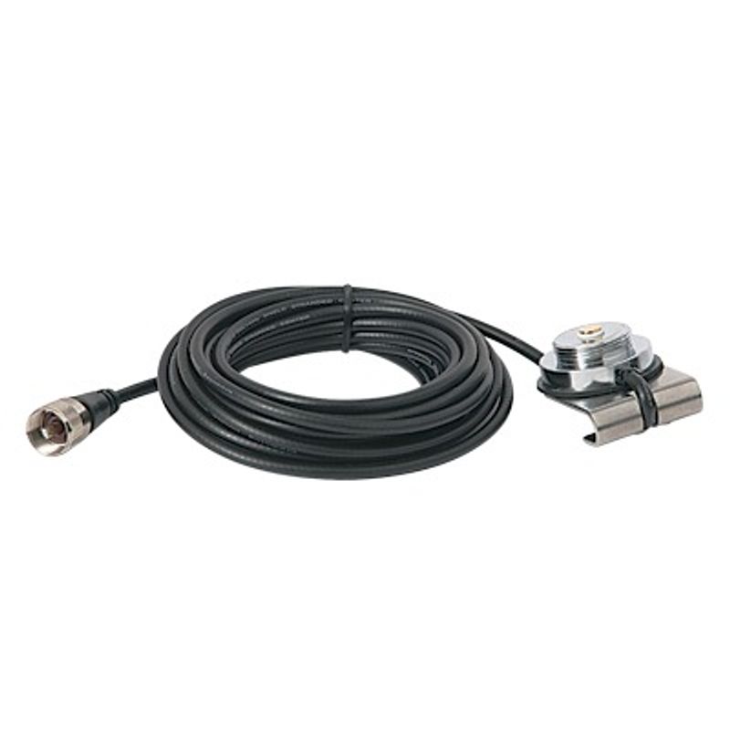 Montaje De 3/4 (nmo) Para Cajuela 5 M De Cable Rg58a/u Conector Uhf (pl259) Macho.