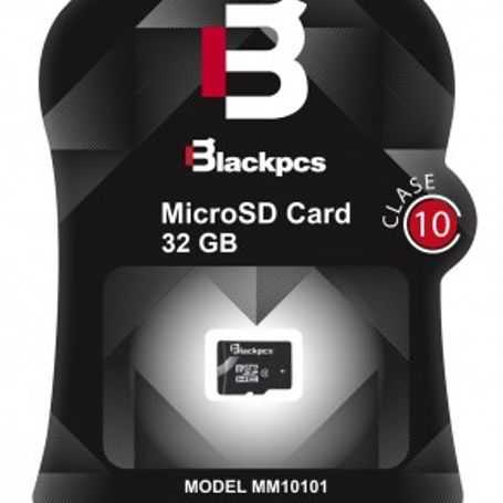 memoria micro sd blackpcs mm1010132