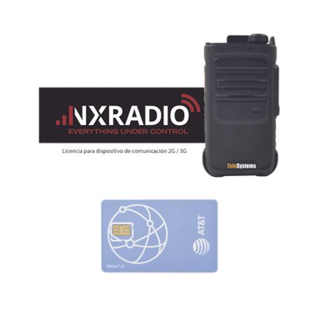kit de radio poc lte  te390 incluye licencia nxradioterminal y sim att con 1 ano de servicio 