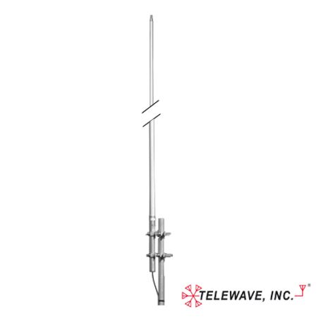 antena colineal de fibra de vidrio para base 158166 mhz 6 db n hembra