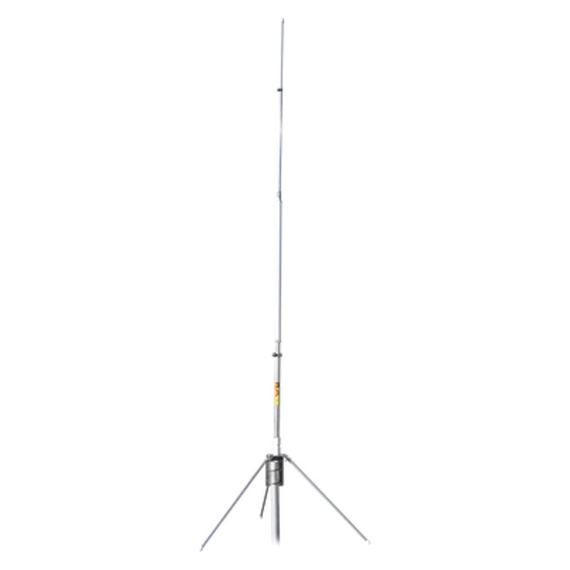 Antena Base Vhf De Aluminio/fibra De Vidrio  Rango De Frecuencia 148174 Mhz 3db De Ganancia