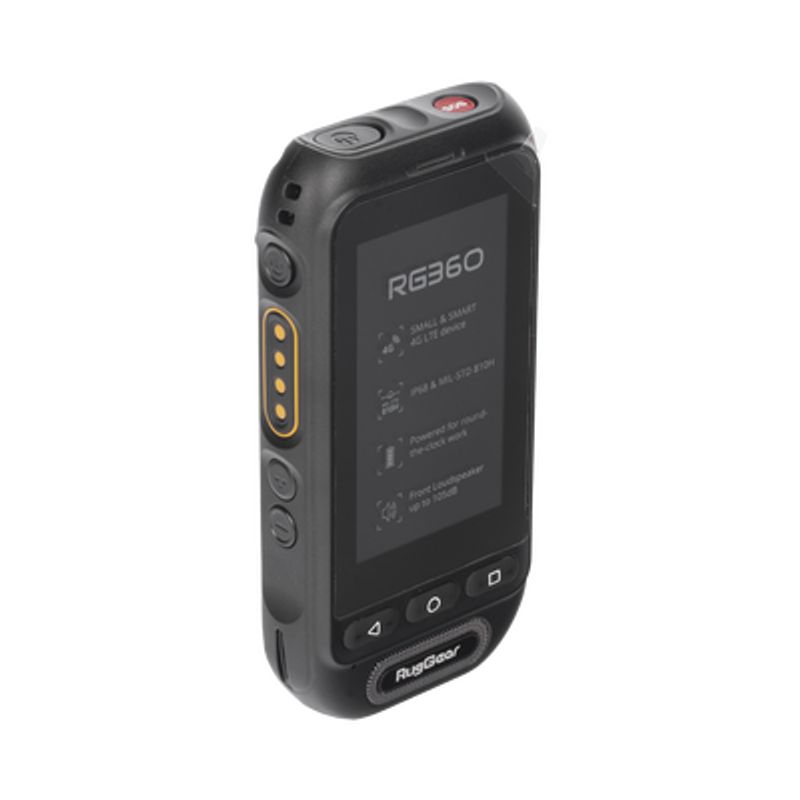 Ruggear Equipo Poc 3g/4g Lte Resistente Al Agua Con Pantalla Táctil 3 Compatible Con Nxradio