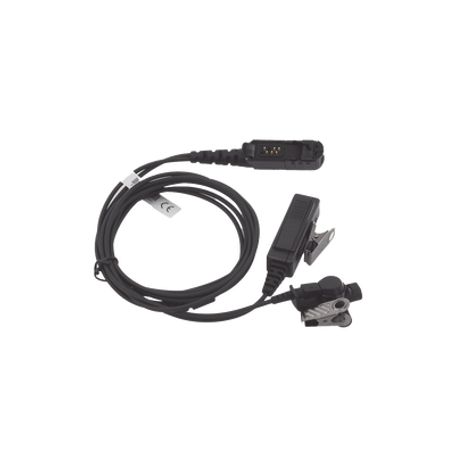 Micrófono De Solapa De 2 Hilos Para Radios Xpr6500/xpr6550/dgp4150/dgp6150