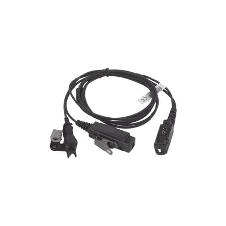 Micrófono De Solapa De 2 Hilos Para Radios Xpr6500/xpr6550/dgp4150/dgp6150