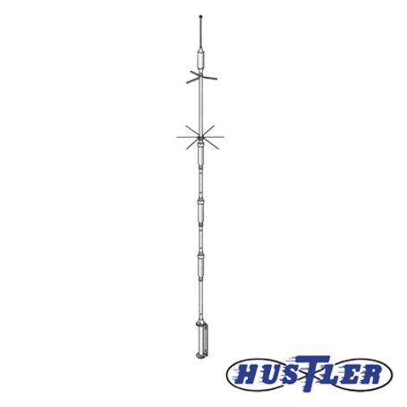 Antena Hf Base Banda De 10 15 20 40 75 Y 80 Mts. 1000 Watt Uhf Hembra No Se Incluyen Los Radiales De Piso.