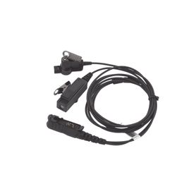 micrófono de solapa con audifono ajustable al oido para radios dp2400 dp2600 xpr3300 xpr3500 dp3441 xir p6600 xir p6620 xir e86