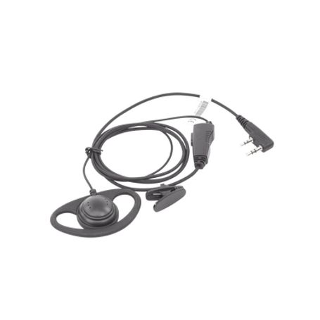 Micrófono De Solapa Con Gancho Auricular En Forma De D Para Radios Kenwood Tk3230/3000/3402/3312/3360/3170nx240/340/220/320/420