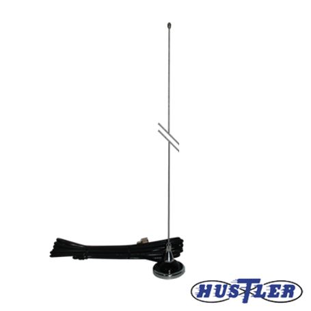 Antena Móvil Vhf/uhf 140500 Mhz Ajustable En Campo Ganancia Unitaria