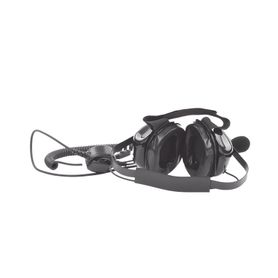 auriculares con orejeras acolchonadas de gel con micrófono flexible con cancelación de ruido para radios kenwood tk323030003402