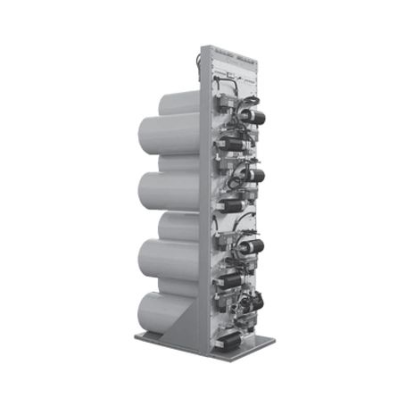 combinador telewave en rack 19 148174 mhz 3 canales 10diám 105 khz 125 watt n hembras