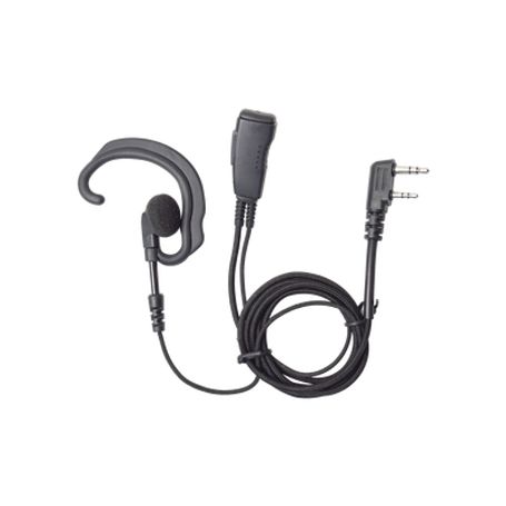 Micrófono Audifono De Solapa Estilo Gancho / Cable Fibra Trenzada Kevlar Ultra Resistente Para Kenwood Serie G/3230/2102g/2202l/