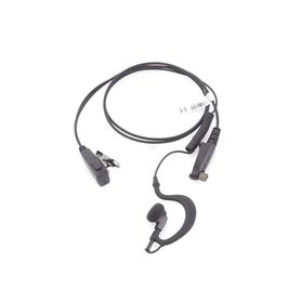 micrófono de solapa con audifono ajustable al oido para  nxradio te390 hyt tc610ptc78081161