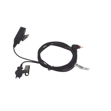 Micrófono De Solapa Con Audifono Ajustable Al Oido. Para Radios Sl4000/4010/sl7550/sl8050/ Sl8550/sl500