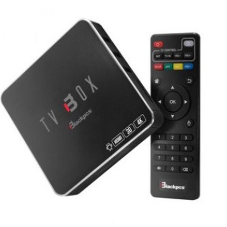 TV BOX Blackpcs EO104KBL Ethernet (RJ45) WLAN 3840 x 2160 Android 7.1 1GB 8GB TL1 