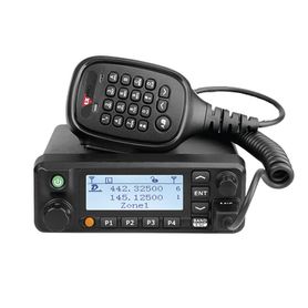 radio móvil digital dmr doble banda 136174 mhz en vhf y 400480 mhz en uhf  incluye micrófono con dtmf y accesorios de instalaci