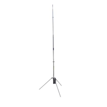 antena base vhf de aluminio  fibra de vidrio  rango de frecuencia 136148 mhz 3 db de ganancia85381