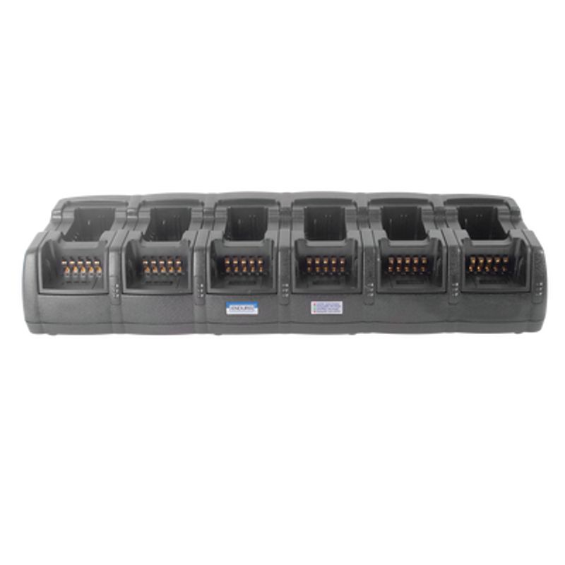 Multicargador De 12 Cavidades Para Baterias Knb24ls/ 25a/ 26n/ 35l/ 40l/ 40lcv/ 55l/ 56n/ 57l Para Radios Kenwood Tk2140/3140/21