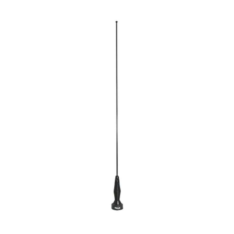 Antena Móvil Vhf / Uhf Ajustable En Campo Rango De Frecuencia 136940 Mhz Color Negro