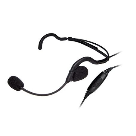 Diadema Tras La Cabeza Con Boom Flexible. Para Icom Icf11/ 14/ 3021/ 3013/ 3103/ 3003. Se Fija Al Equipo Con Tornillos.