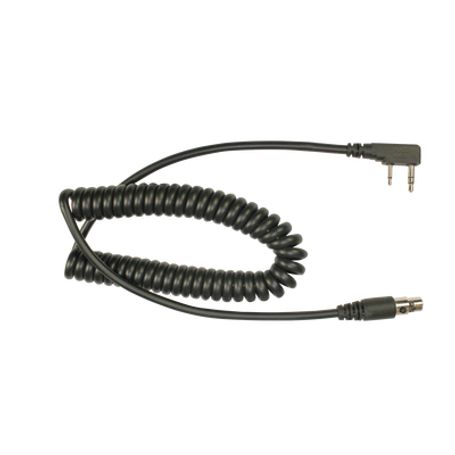 cable en espiral para auricular hdsemb para radios kenwood serie g 3230 2102g 2202l 2212l 2170 2360 2302 2312 2000 2402 nx220 3