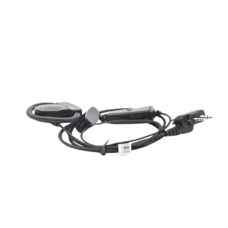 Micrófono De Solapa Con Gancho Auricular Ajustable En Forma De D Para Radios Icom Icf4003/ 4013/ 2000/ 4021/ 4031/ 4103/ 4210/ 4