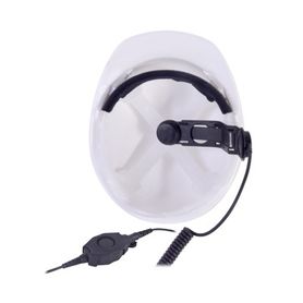 micrófono de conducción osea de cabeza para casco para radios hyt tc500518600610700 motorola gp300sp50p1225pro3150magoneep45035