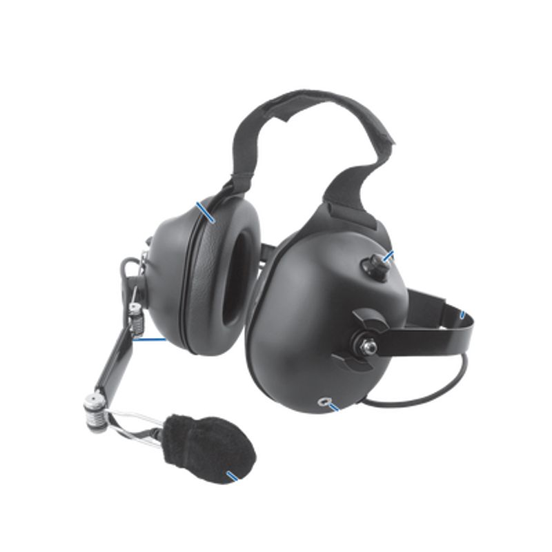 Auricular Con Atenuación De Ruido. Requiere Cable Serie Mcem  Segun El Modelo De Radio.