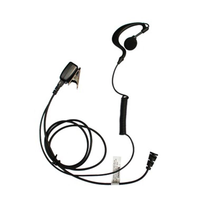 Micrófono De Solapa Con Auriculares De Gancho En Forma De G Para Motorola Ht750/1250/1550/pro5150/5550/7150