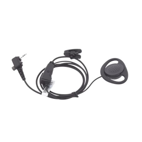 (pte160n H04) Mic De Solapa Con Auricular De Gancho De Hytera Tc320/1688