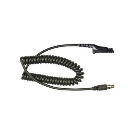 Cable Para Auricular Hdsemb Con Atenuación De Ruido Para Radios Motorola (mototrbo) Xpr6500 Xpr6550 Dep450 Dep550 Dep550e Dep570